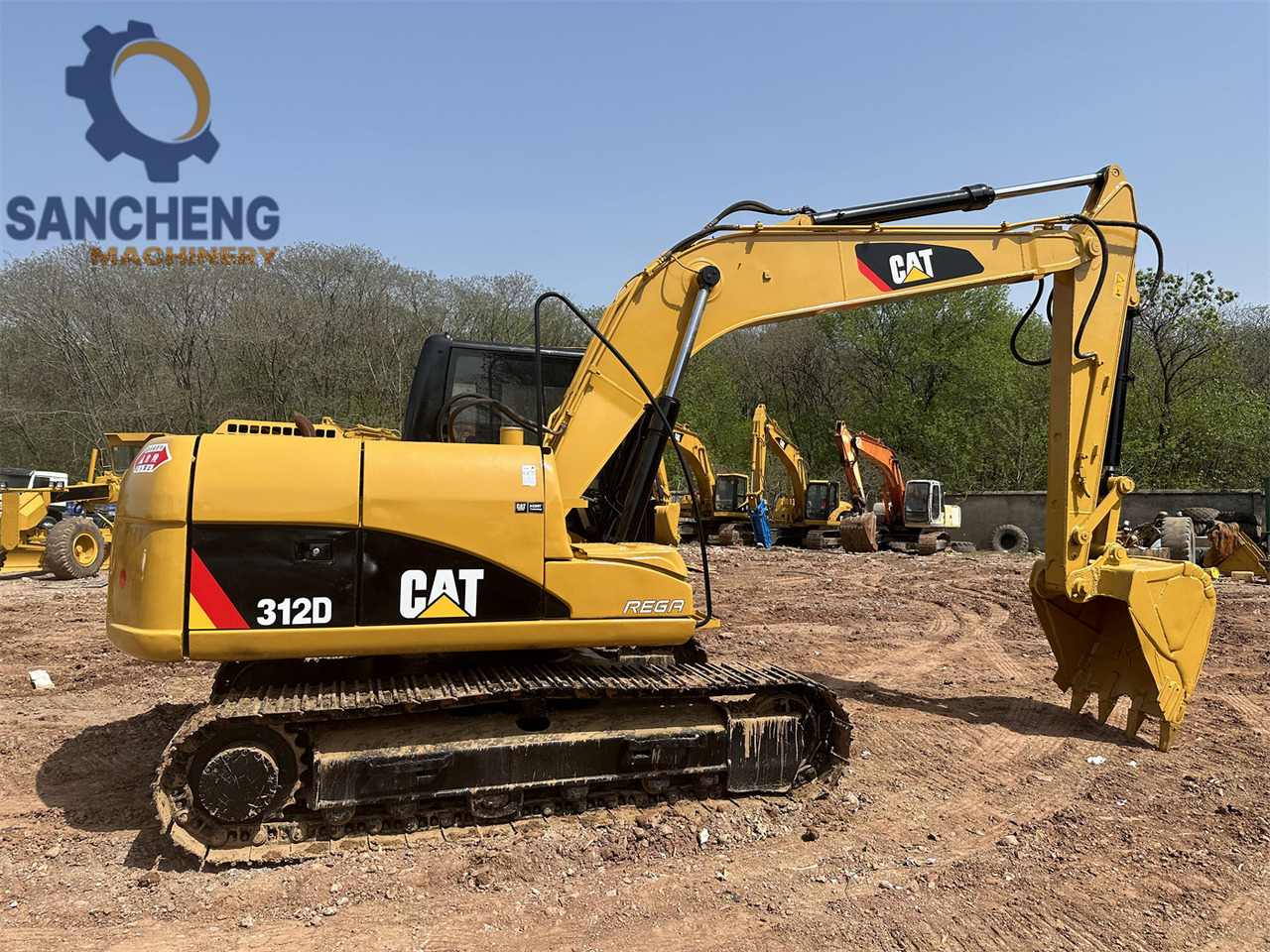 CAT 312D - Ekskavator perayap: gambar 4 CAT 312D - Ekskavator perayap: gambar 4