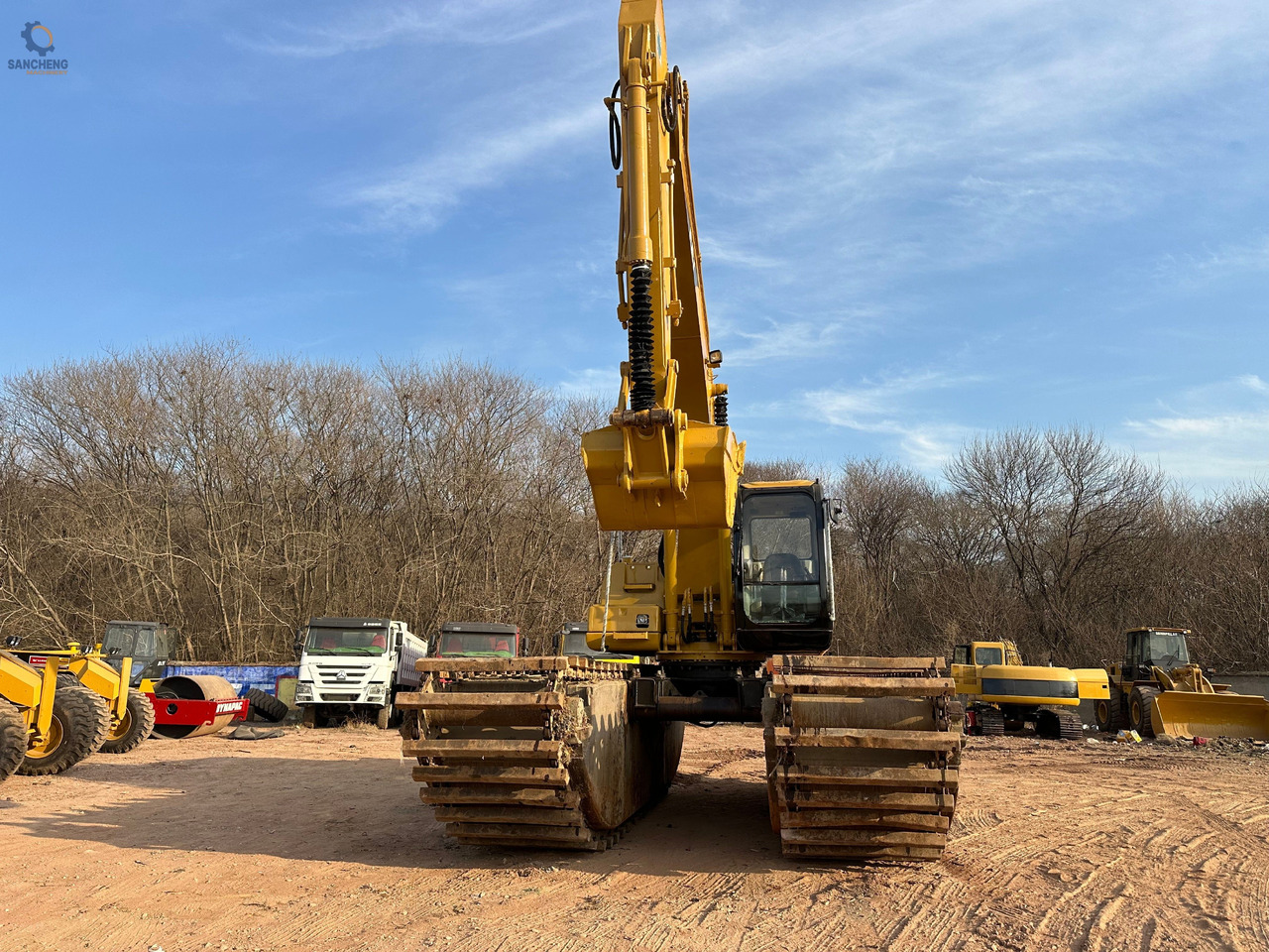 CAT 320CL - Ekskavator amfibi: gambar 4 CAT 320CL - Ekskavator amfibi: gambar 4