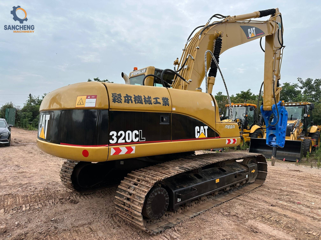 CAT 320CL with hammer - Ekskavator perayap: gambar 4 CAT 320CL with hammer - Ekskavator perayap: gambar 4