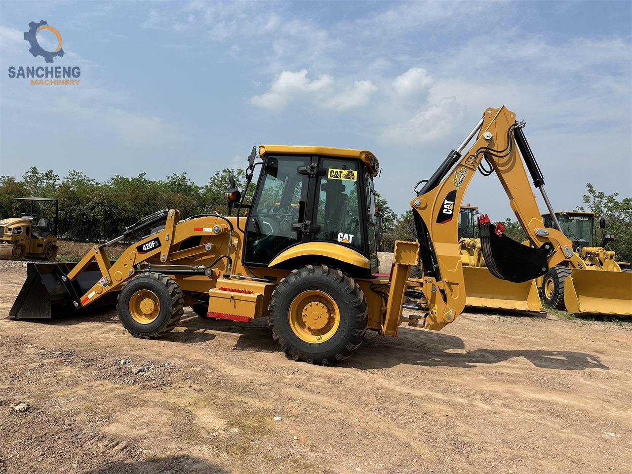 CAT 420F2 - Backhoe loader: gambar 3 CAT 420F2 - Backhoe loader: gambar 3