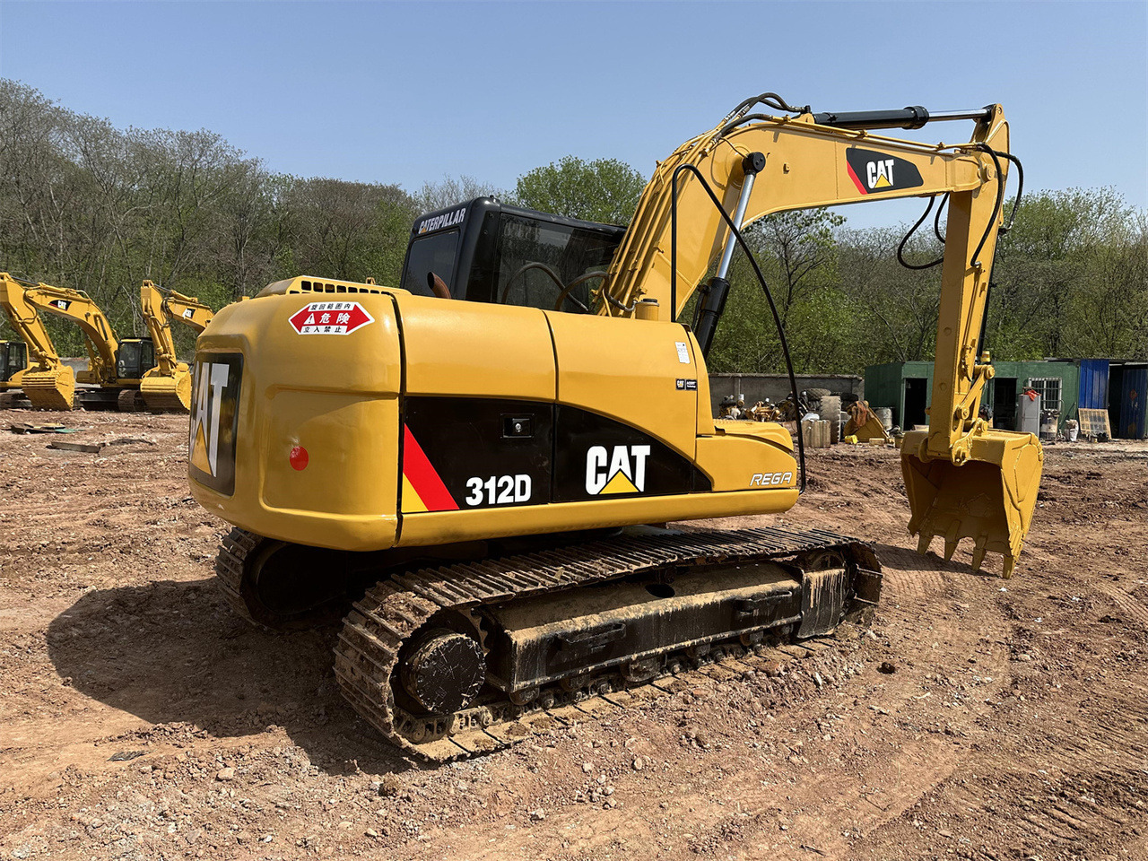 Caterpillar 312D - Ekskavator mini: gambar 1 Caterpillar 312D - Ekskavator mini: gambar 1