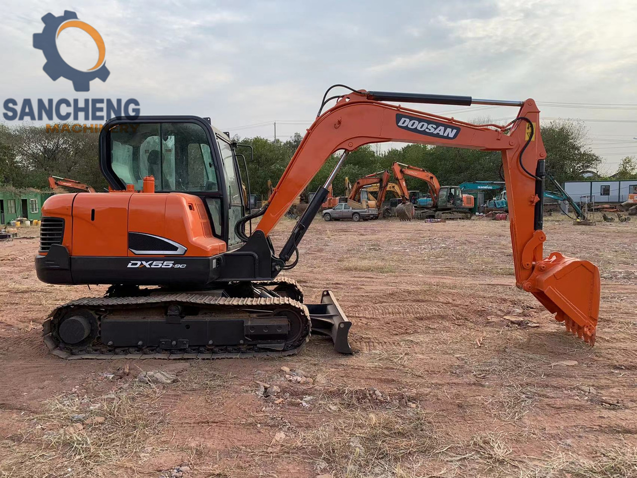 DOOSAN DX55 - Ekskavator: gambar 3 DOOSAN DX55 - Ekskavator: gambar 3