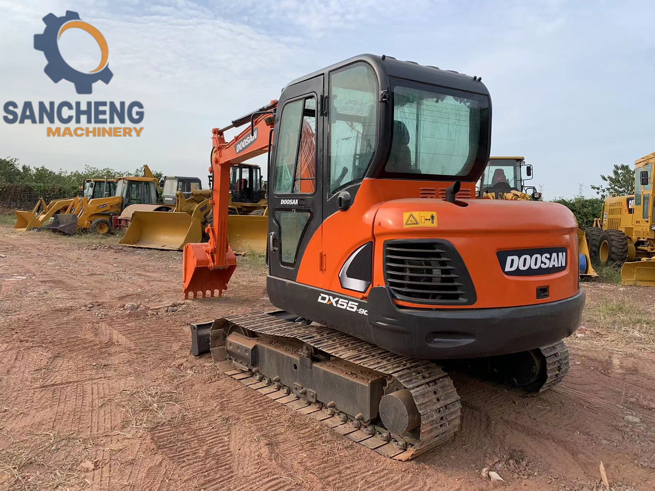 DOOSAN DX55 - Ekskavator: gambar 2 DOOSAN DX55 - Ekskavator: gambar 2