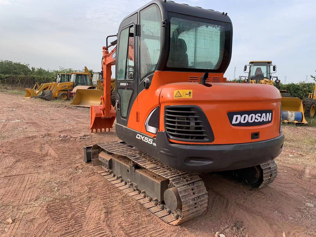 DOOSAN DX55 - Ekskavator: gambar 4 DOOSAN DX55 - Ekskavator: gambar 4