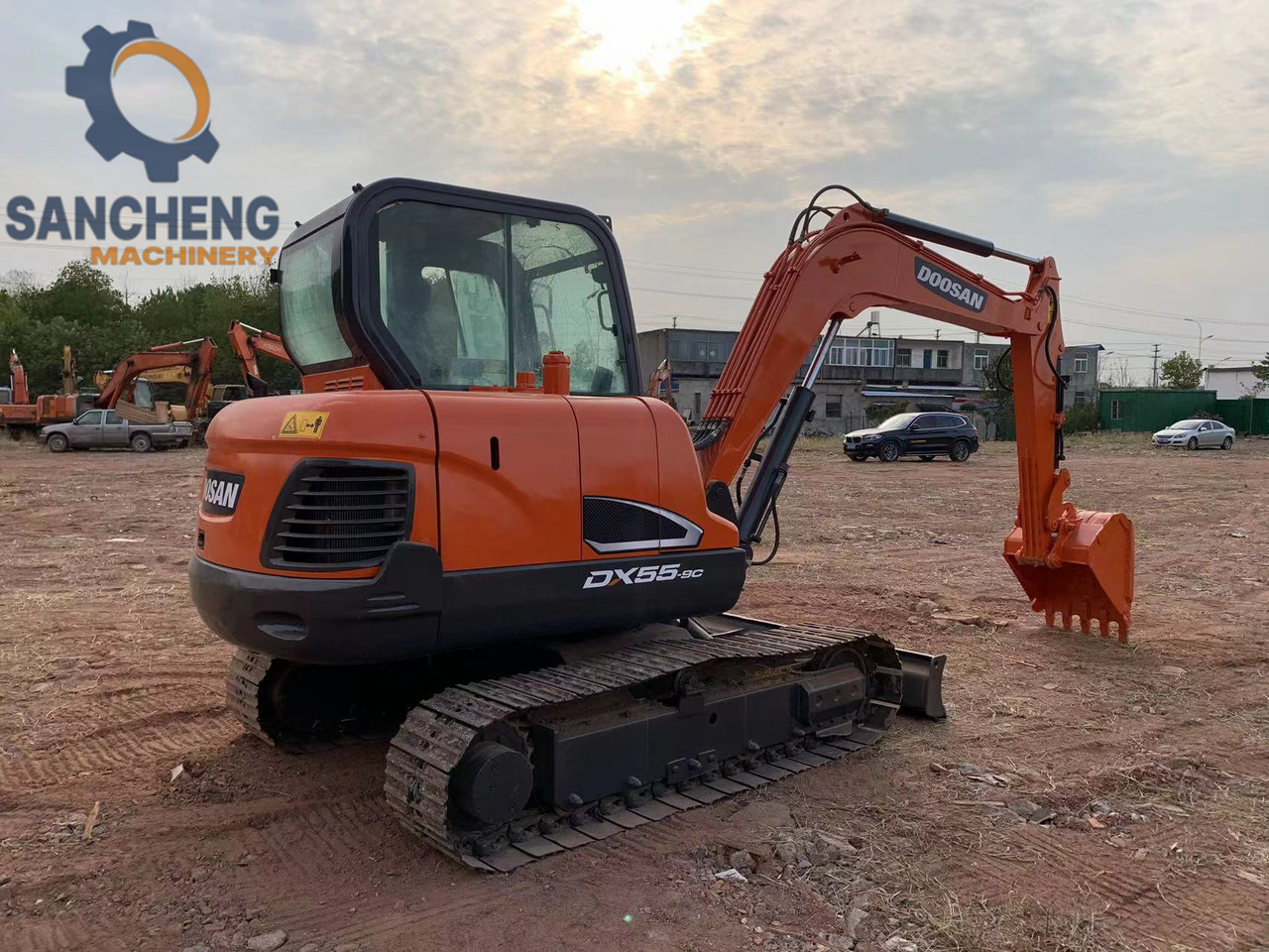 DOOSAN DX55 - Ekskavator: gambar 5 DOOSAN DX55 - Ekskavator: gambar 5