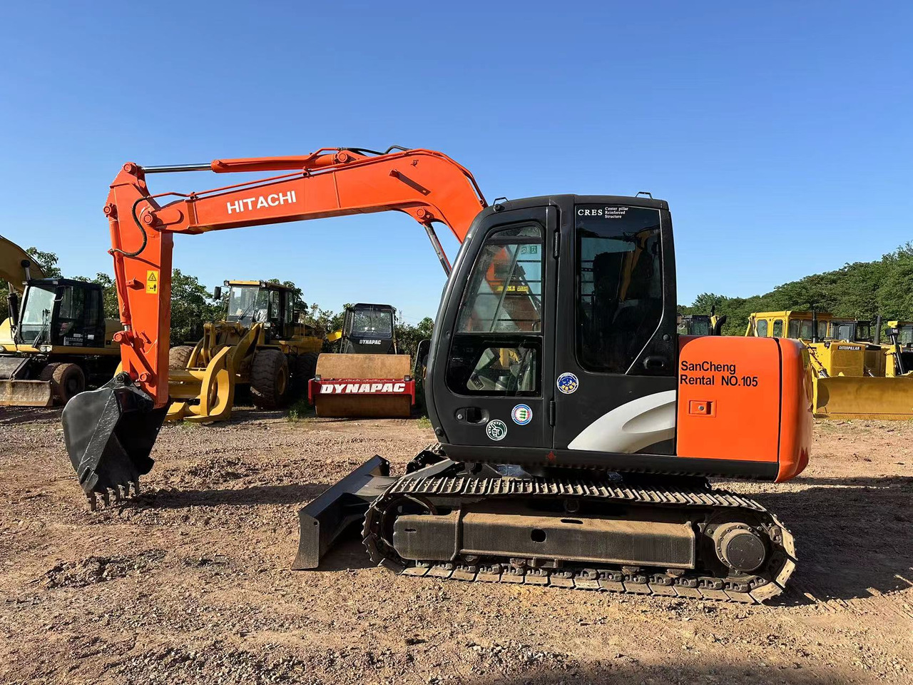 HITACHI ZAXIS ZX70 - Ekskavator mini: gambar 2 HITACHI ZAXIS ZX70 - Ekskavator mini: gambar 2