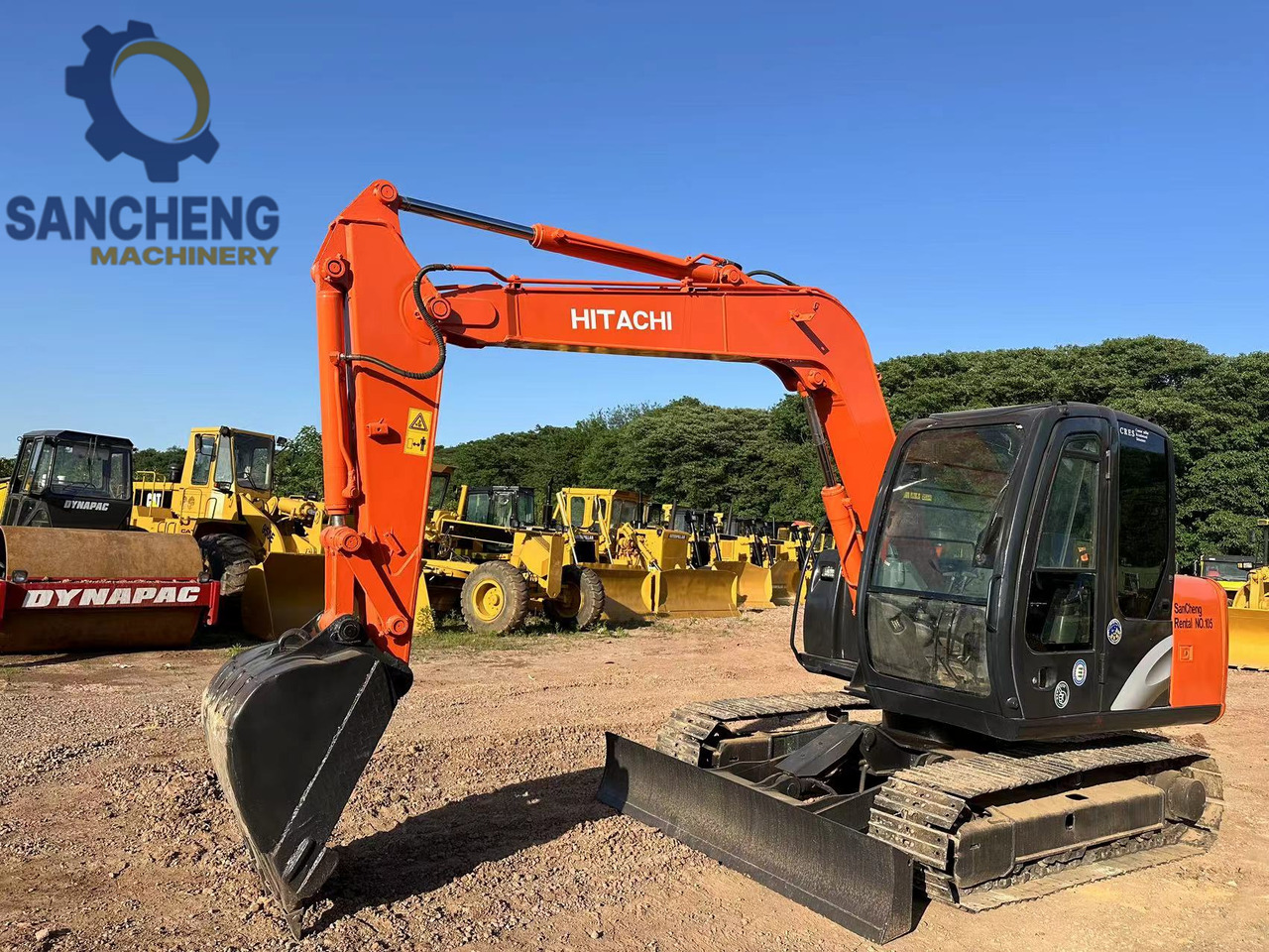 HITACHI ZAXIS ZX70 - Ekskavator mini: gambar 2 HITACHI ZAXIS ZX70 - Ekskavator mini: gambar 2