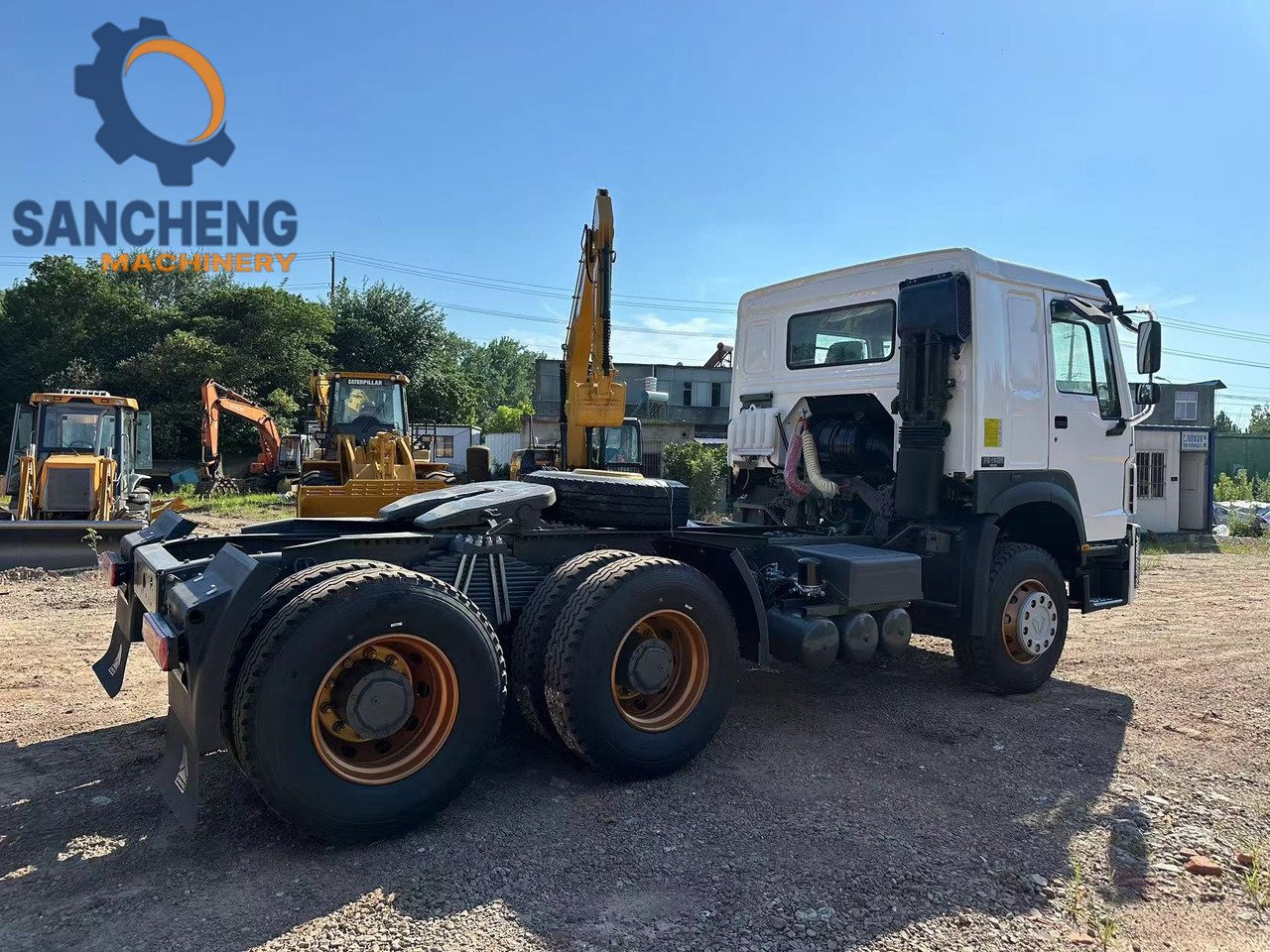 SINOTRUK HOWO Truck Head 371hp 6x4 - Tractor head: gambar 5 SINOTRUK HOWO Truck Head 371hp 6x4 - Tractor head: gambar 5