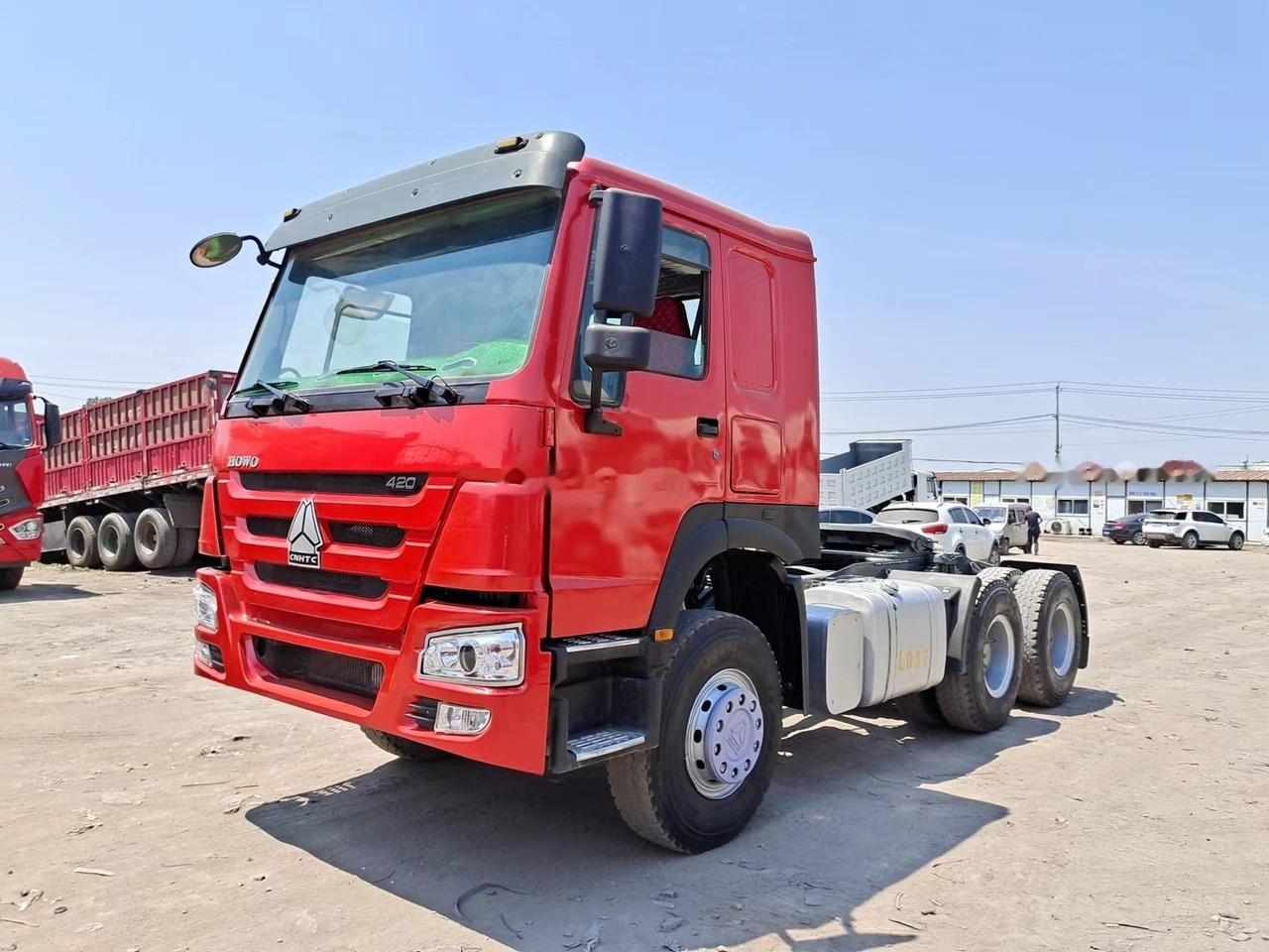 SINOTRUK Howo tractor unit 420hp 6x4 - Tractor head: gambar 1 SINOTRUK Howo tractor unit 420hp 6x4 - Tractor head: gambar 1