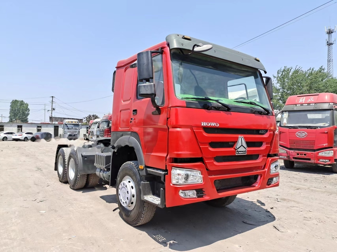 SINOTRUK Howo tractor unit 420hp 6x4 - Tractor head: gambar 2 SINOTRUK Howo tractor unit 420hp 6x4 - Tractor head: gambar 2