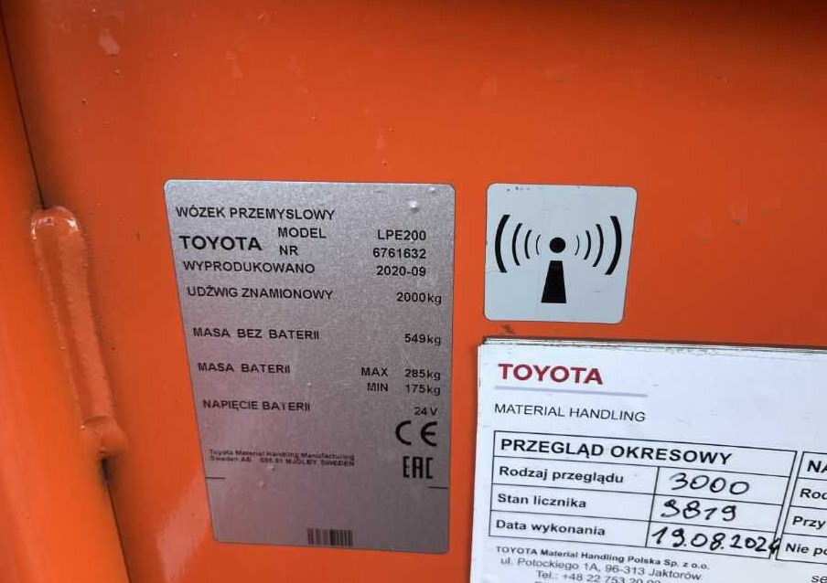 BT LPE200 - Truk pallet: gambar 4 BT LPE200 - Truk pallet: gambar 4