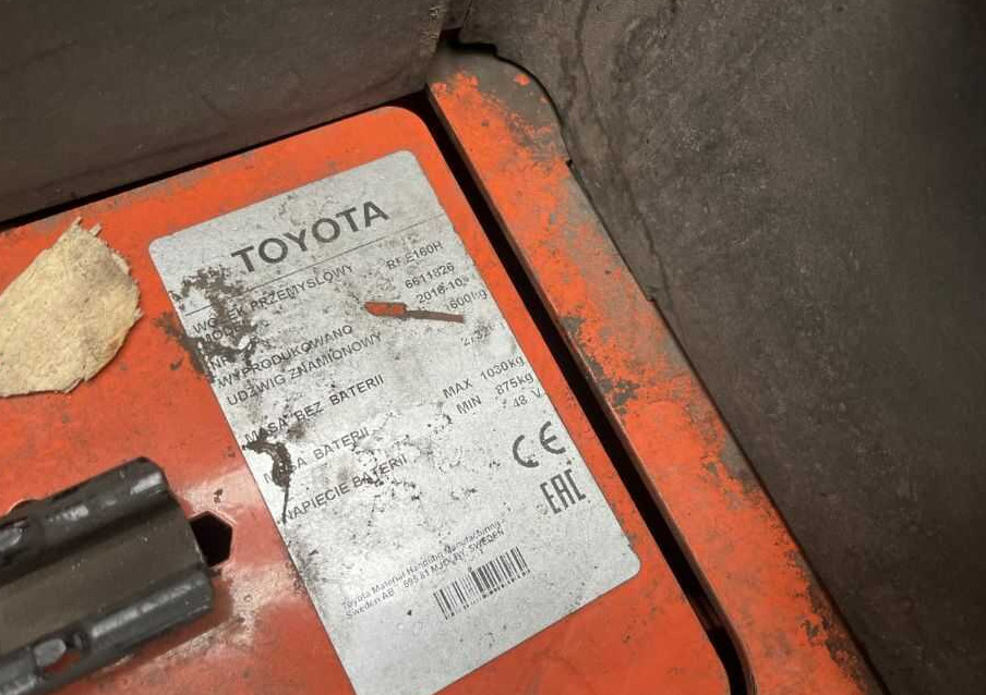 BT RRE140H - Jangkauan truk: gambar 4 BT RRE140H - Jangkauan truk: gambar 4