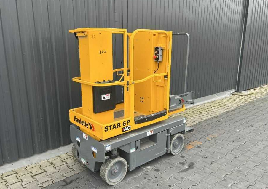 Haulotte STAR 6P AC - Lift tiang vertikal: gambar 1 Haulotte STAR 6P AC - Lift tiang vertikal: gambar 1