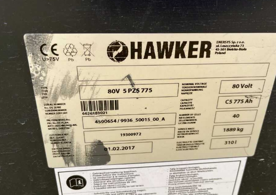 Forklift listrik Hyster J3.0XN: gambar 7