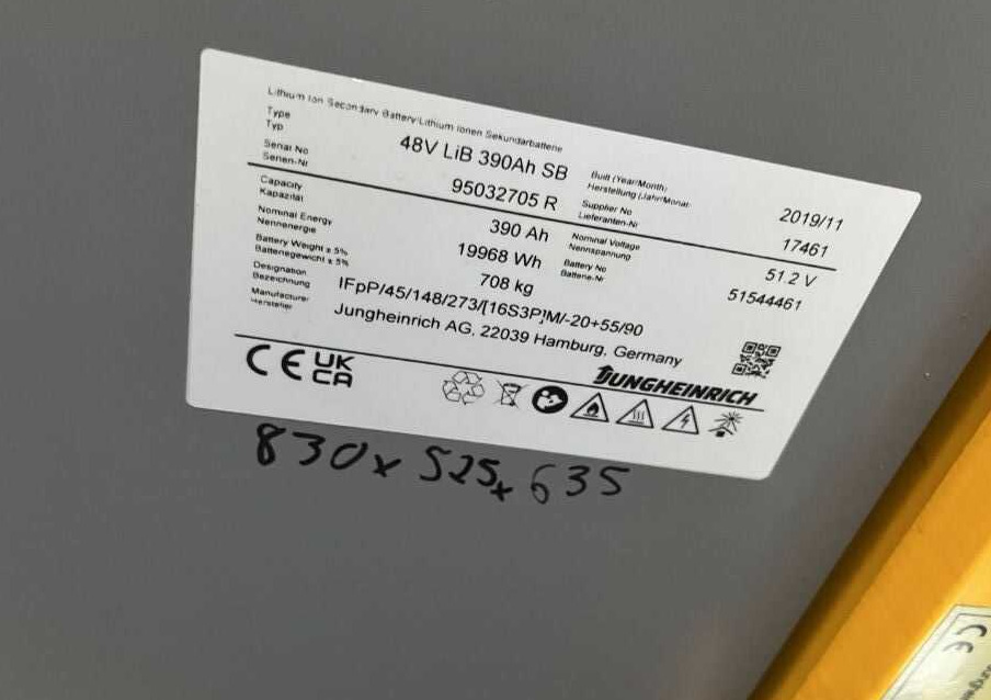 Jungheinrich EFG215 - Forklift listrik: gambar 5 Jungheinrich EFG215 - Forklift listrik: gambar 5