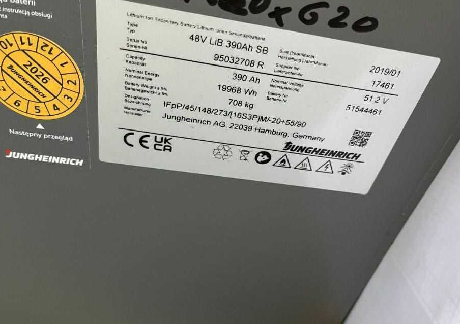 Jungheinrich EFG215 - Forklift listrik: gambar 5 Jungheinrich EFG215 - Forklift listrik: gambar 5