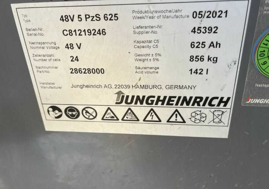 Jungheinrich EFG216k - Forklift listrik: gambar 5 Jungheinrich EFG216k - Forklift listrik: gambar 5
