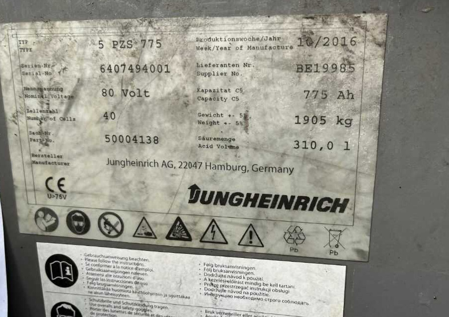Jungheinrich EFG430s - Forklift listrik: gambar 5 Jungheinrich EFG430s - Forklift listrik: gambar 5