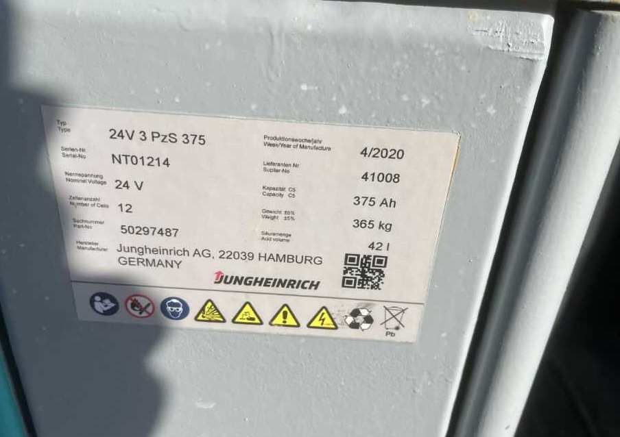 Jungheinrich EZS350 - Traktor derek: gambar 5 Jungheinrich EZS350 - Traktor derek: gambar 5