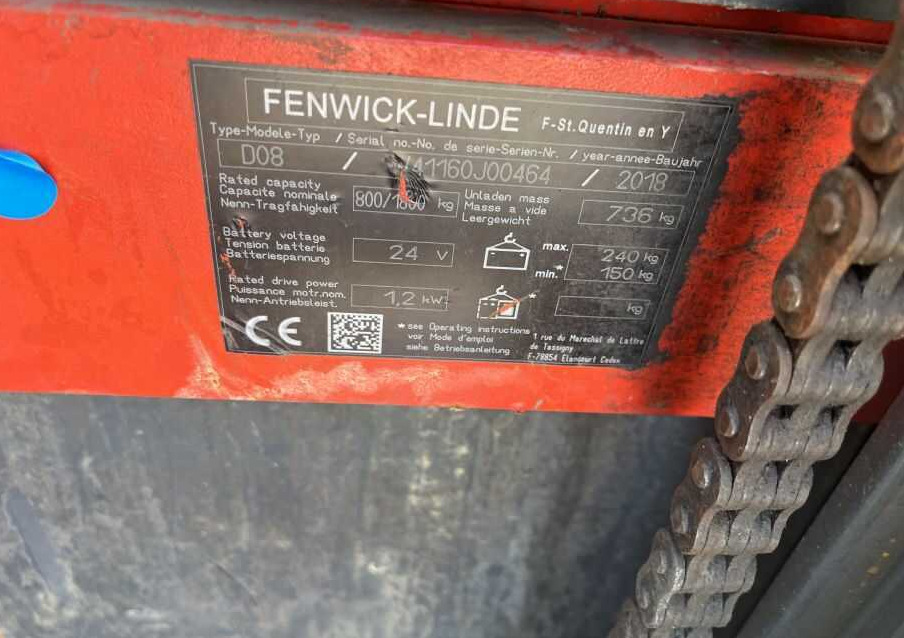Linde D08 - Penumpuk: gambar 4 Linde D08 - Penumpuk: gambar 4