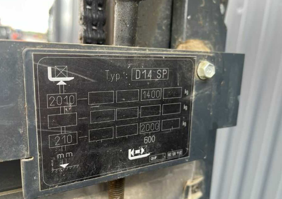 Penumpuk Linde D14SP: gambar 6