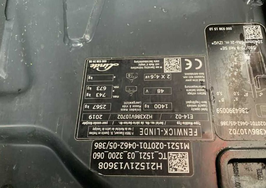 Linde E14-02 - Forklift listrik: gambar 4 Linde E14-02 - Forklift listrik: gambar 4