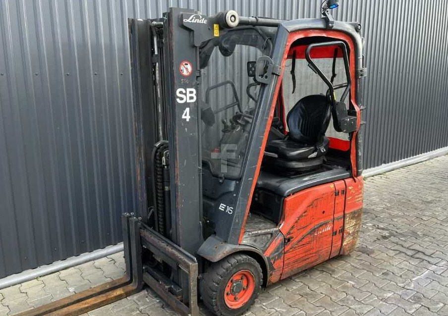 Linde E16-01 - Forklift listrik: gambar 1 Linde E16-01 - Forklift listrik: gambar 1
