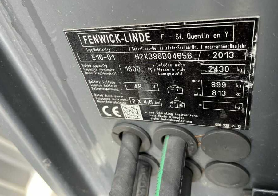 Linde E16-01 - Forklift listrik: gambar 4 Linde E16-01 - Forklift listrik: gambar 4