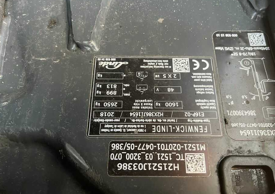 Linde E16P-02 - Forklift listrik: gambar 4 Linde E16P-02 - Forklift listrik: gambar 4