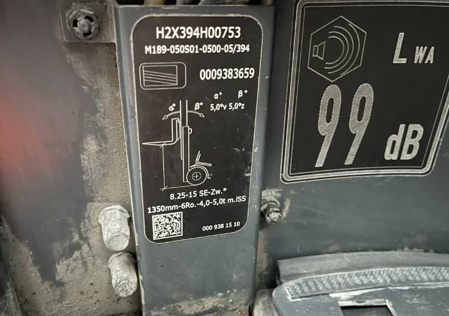 Linde H50D-02 - Forklift diesel: gambar 5 Linde H50D-02 - Forklift diesel: gambar 5