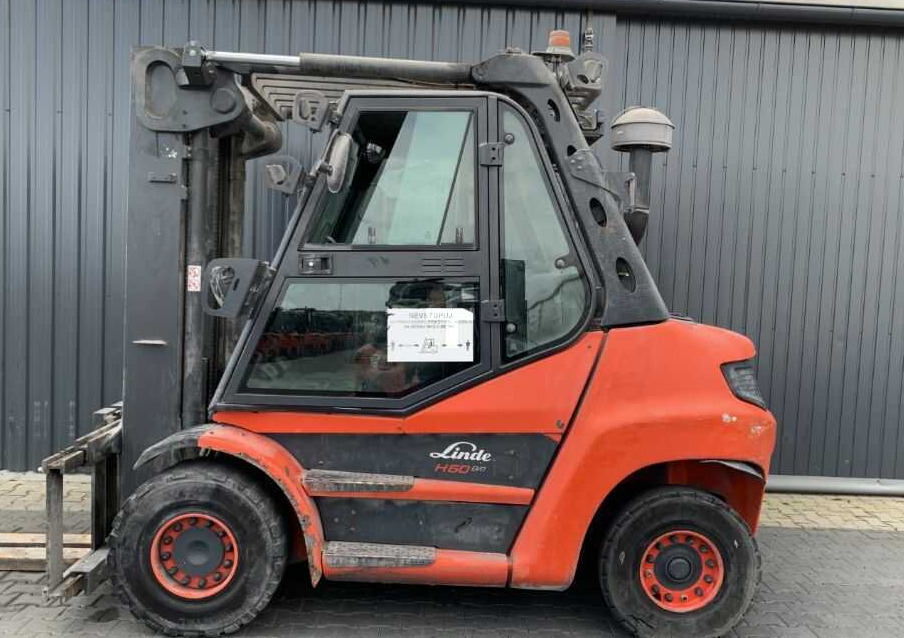 Linde H60D-03 - Forklift diesel: gambar 2 Linde H60D-03 - Forklift diesel: gambar 2