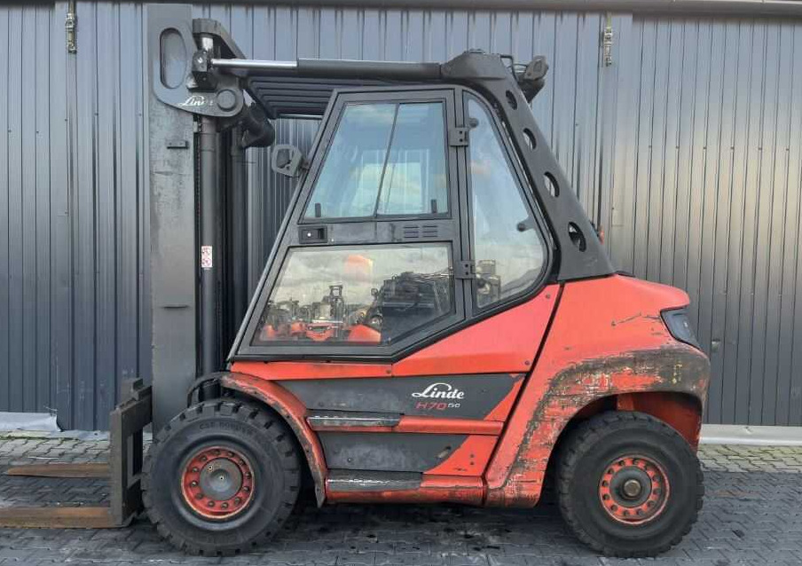 Linde H70D-03 - Forklift diesel: gambar 2 Linde H70D-03 - Forklift diesel: gambar 2