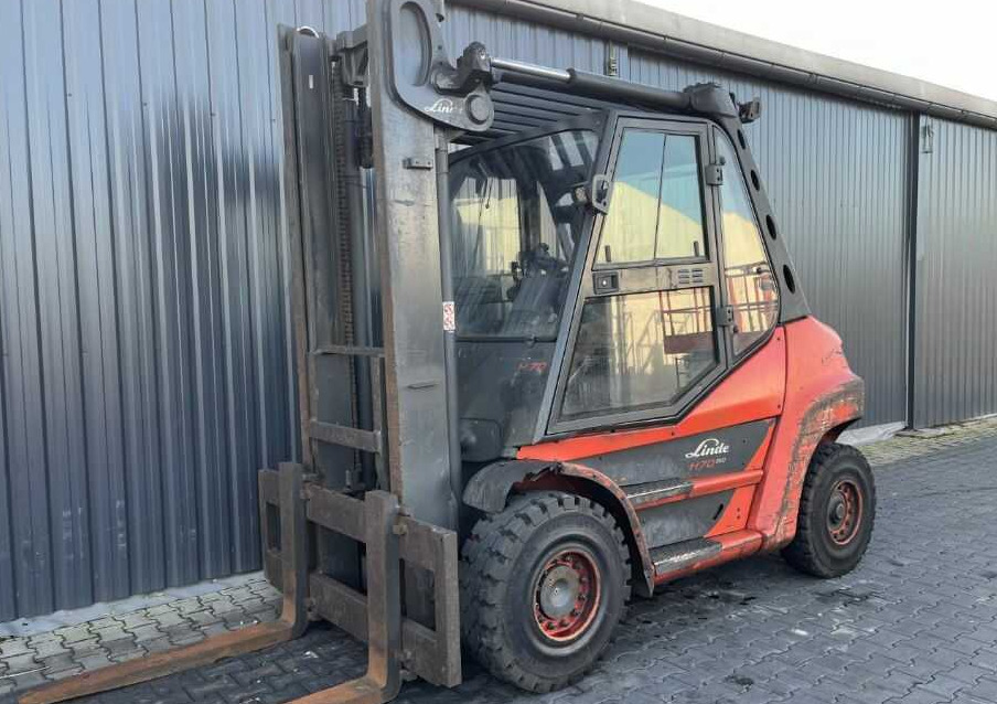 Linde H70D-03 - Forklift diesel: gambar 1 Linde H70D-03 - Forklift diesel: gambar 1