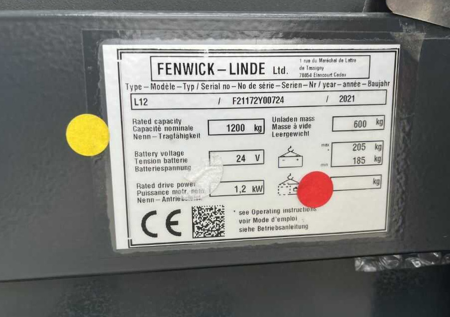 Linde L12 - Penumpuk: gambar 4 Linde L12 - Penumpuk: gambar 4