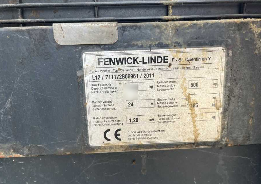 Linde L12 - Penumpuk: gambar 4 Linde L12 - Penumpuk: gambar 4