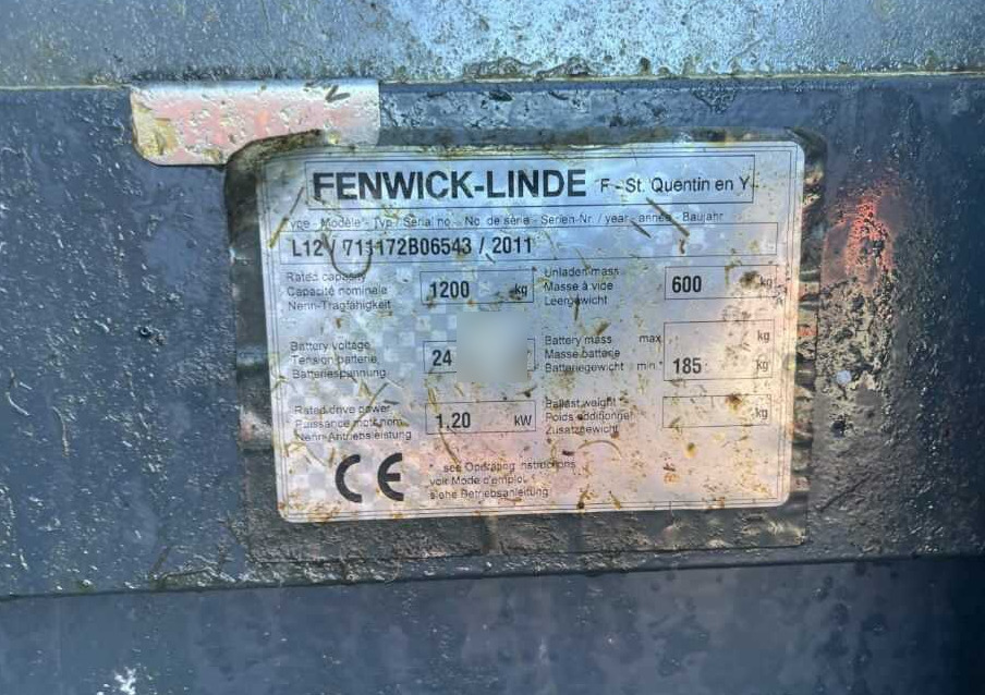 Linde L12 - Penumpuk: gambar 4 Linde L12 - Penumpuk: gambar 4