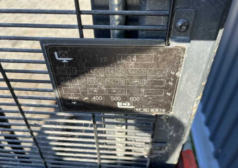 Linde L14 - Penumpuk: gambar 5 Linde L14 - Penumpuk: gambar 5