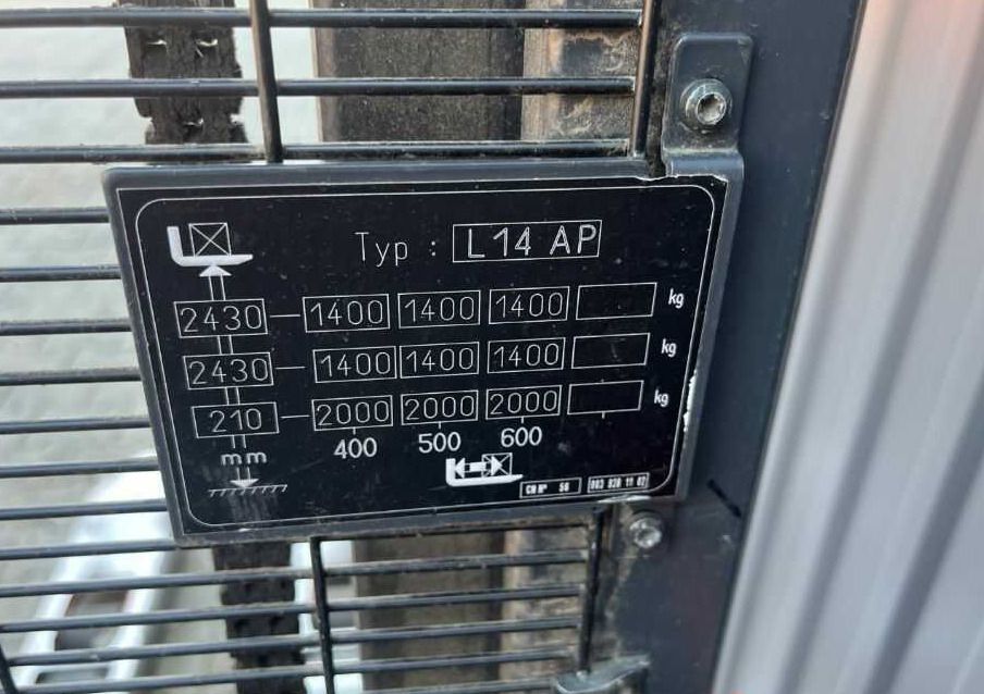 Linde L14lAP - Penumpuk: gambar 5 Linde L14lAP - Penumpuk: gambar 5