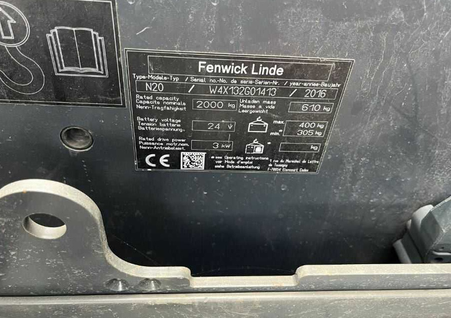 Linde N20 - Pengambil pesanan: gambar 4 Linde N20 - Pengambil pesanan: gambar 4