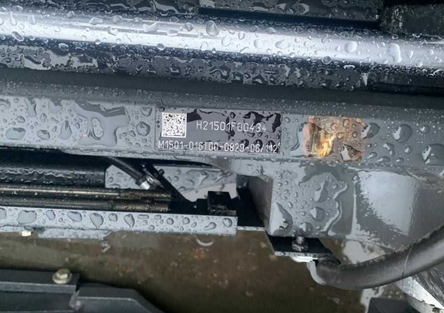 Jangkauan truk Linde R14-01: gambar 7