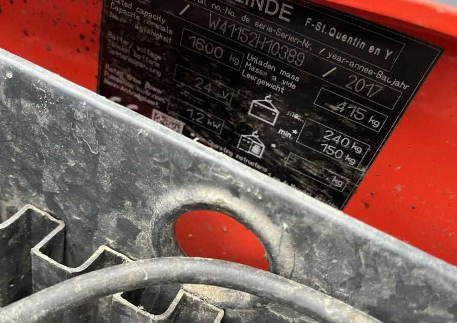 Linde T16L - Truk pallet: gambar 3 Linde T16L - Truk pallet: gambar 3