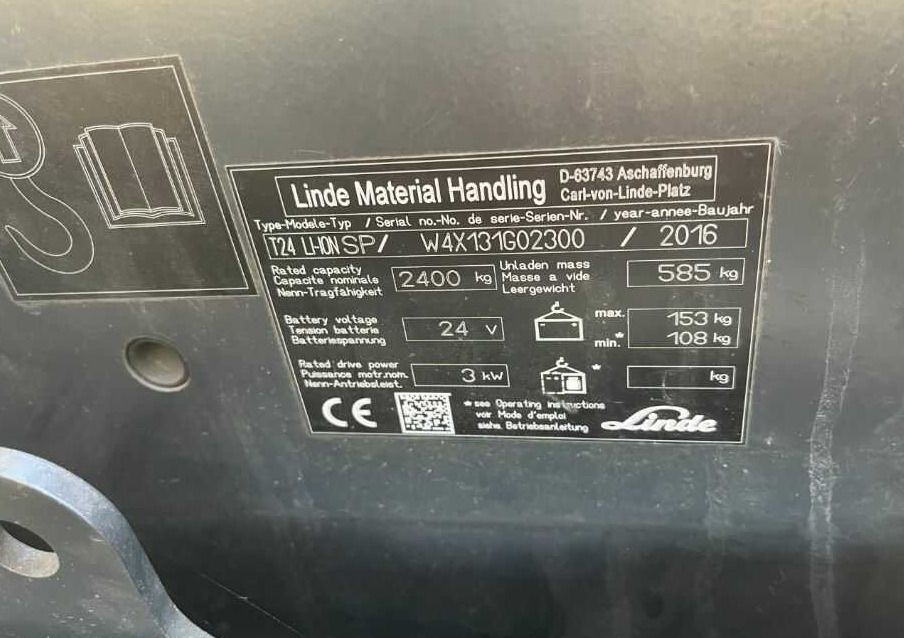 Linde T24SP - Truk pallet: gambar 4 Linde T24SP - Truk pallet: gambar 4