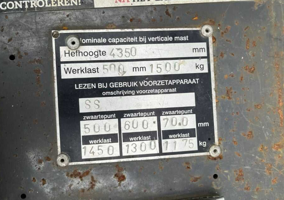 TCM FB15-7 - Forklift listrik: gambar 4 TCM FB15-7 - Forklift listrik: gambar 4