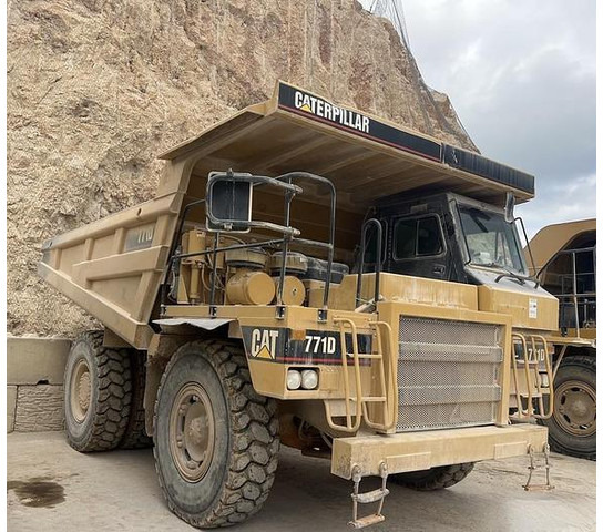 Caterpillar 771D - Tempat sampah: gambar 1 Caterpillar 771D - Tempat sampah: gambar 1