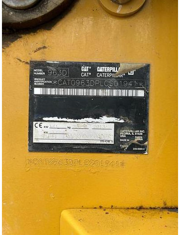 Loader konstruksi Caterpillar 963D: gambar 19