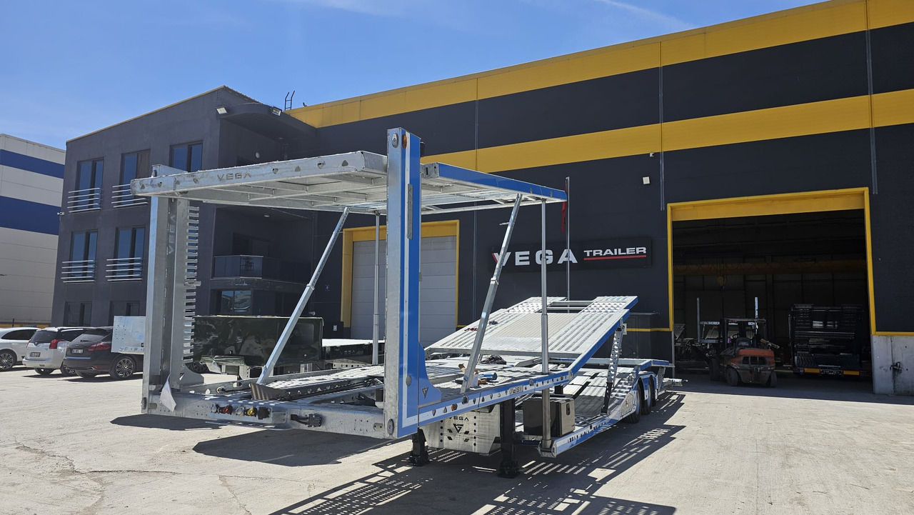 Semi-trailer autotransporter Vega Trailer 2 Axle Jeep Transporter (Vehicles): gambar 6