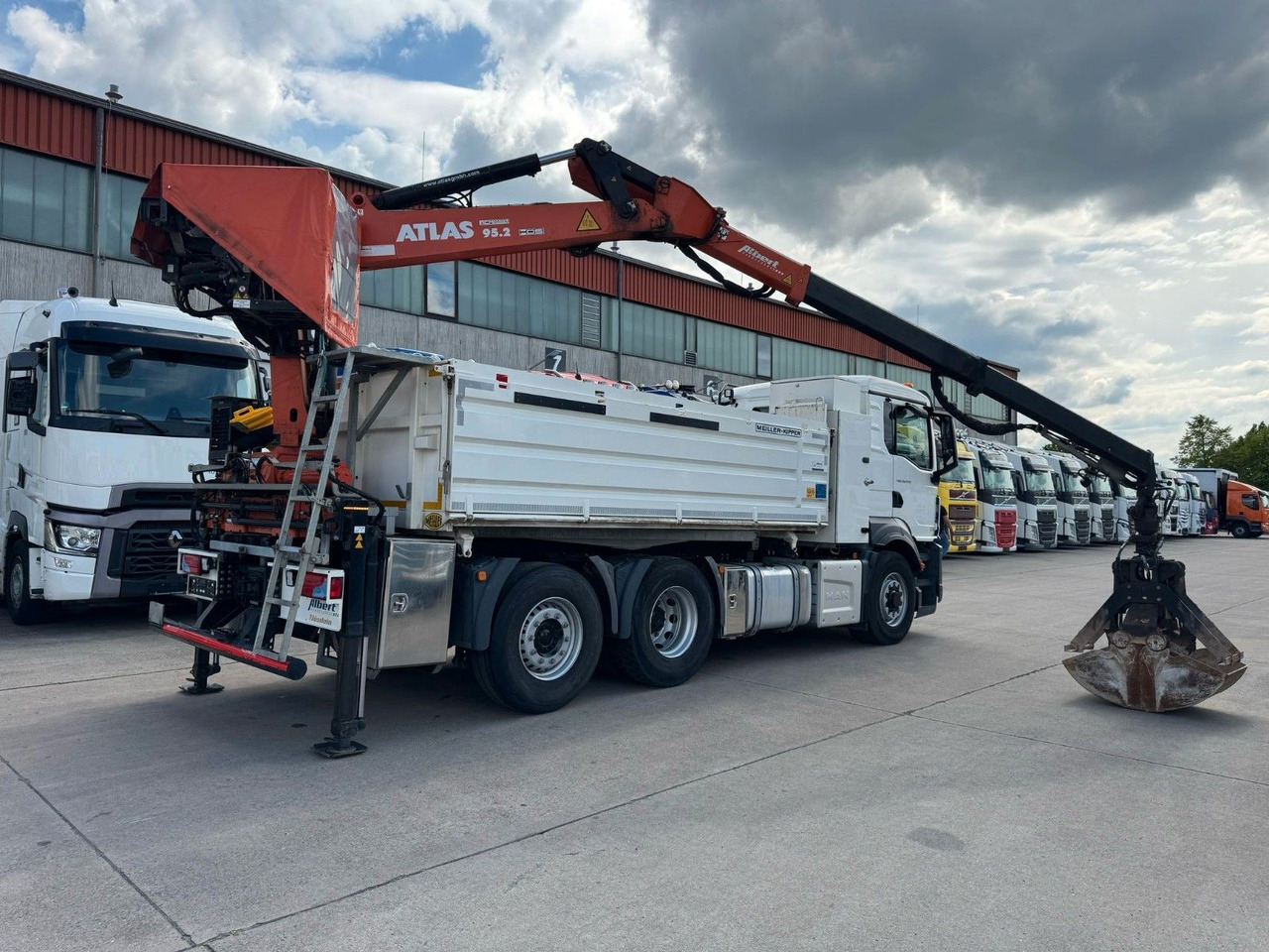 MAN TGS 26.470*ATLAS*MEILLER-KIPPER*HYDRO-DR*SPECIAL - Truk jungkit, Truk derek: gambar 4 MAN TGS 26.470*ATLAS*MEILLER-KIPPER*HYDRO-DR*SPECIAL - Truk jungkit, Truk derek: gambar 4