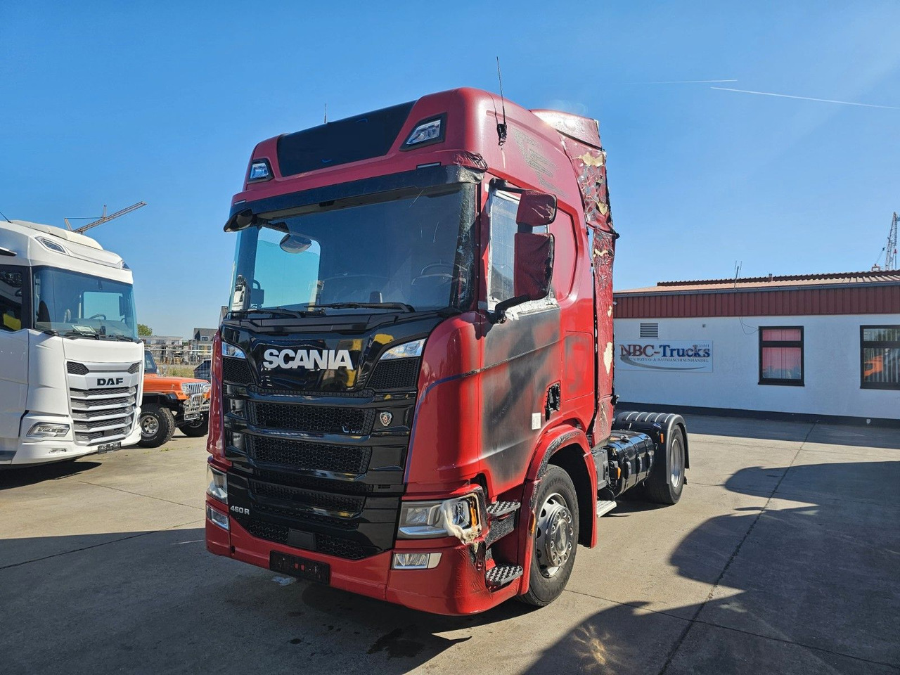 Scania R 460 * BRANDSCHADEN * ACC * RETARDER * LEDER * - Tractor head: gambar 1 Scania R 460 * BRANDSCHADEN * ACC * RETARDER * LEDER * - Tractor head: gambar 1