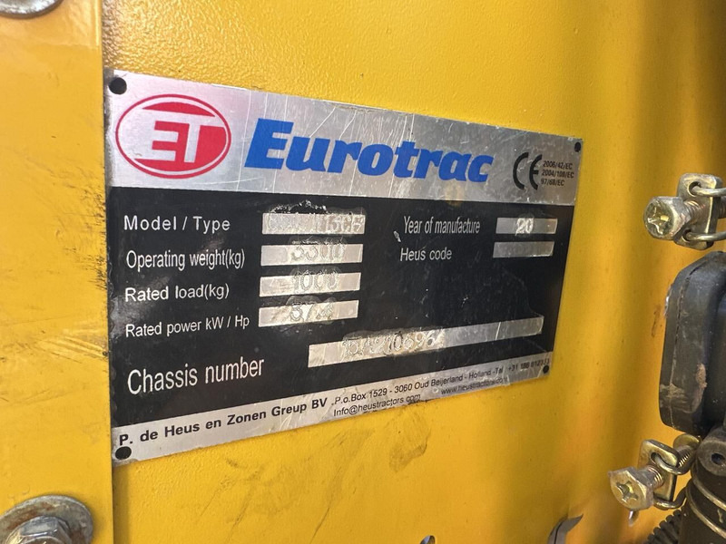 Loader konstruksi Eurotrac W13 CF: gambar 10