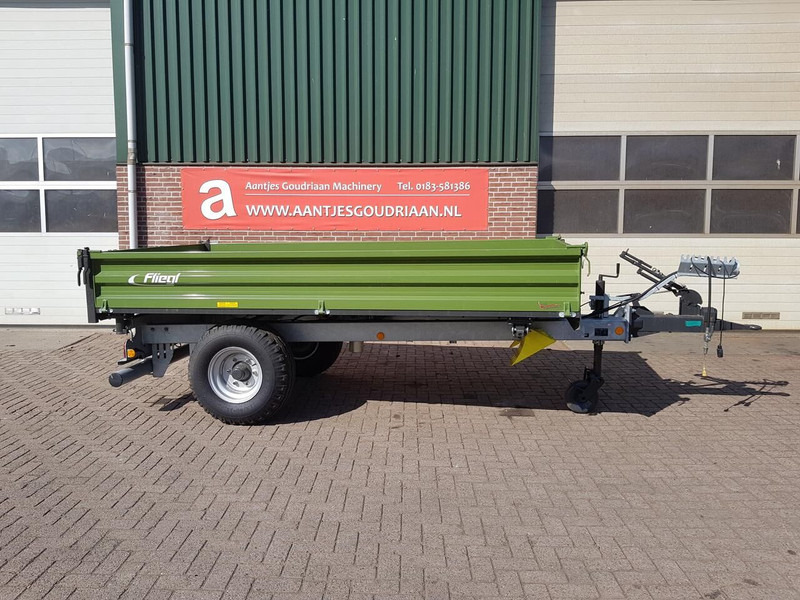 Fliegl kipper EDK 50 - Trailer jungkit: gambar 1 Fliegl kipper EDK 50 - Trailer jungkit: gambar 1